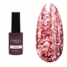 Unique Гель-лак Flakes 03 (8ml)
