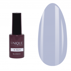 Unique Гель-лак Mr.Grey 01 (8ml)