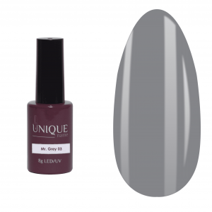 Unique Гель-лак Mr.Grey 03 (8ml)